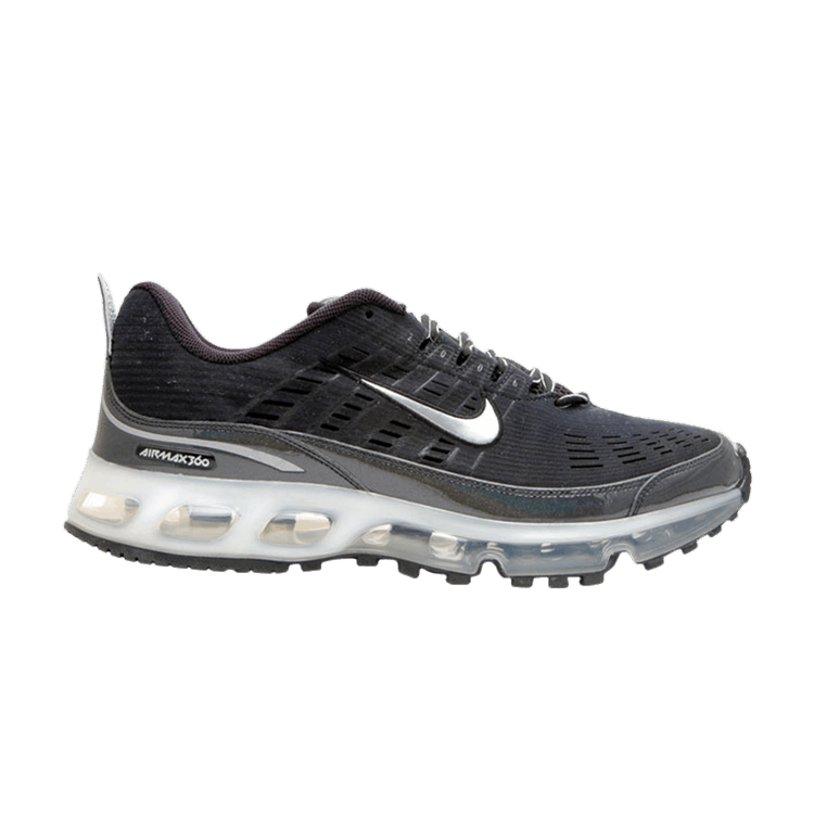 Nike Air Max 360 — Black/Metallic Silver-Black