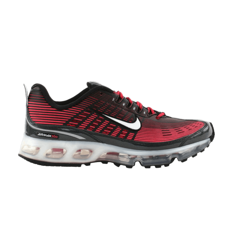 Nike Air Max 360 — Black/White-Blk-Atom Red