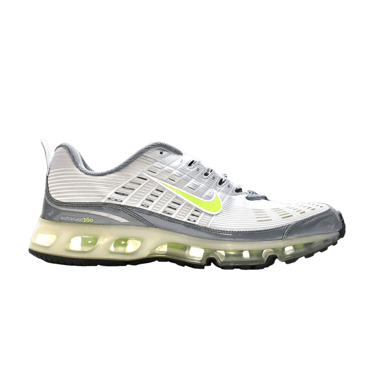 Nike Air Max 360 'Metallic Silver Green' — Metallic Silver/Atomic Green-White-Flint Grey