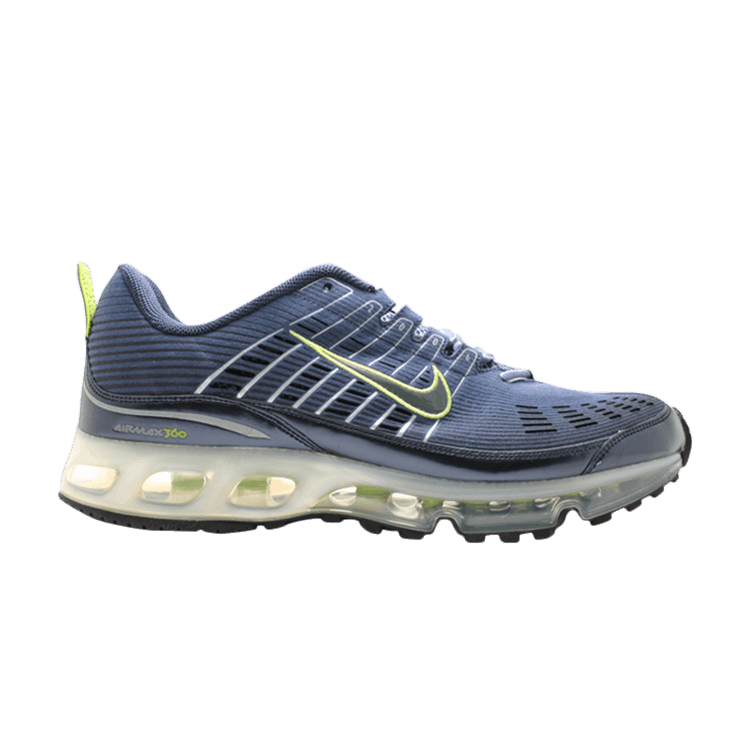 Nike Air Max 360 — Medium Denim/Deep Green-Atomic Green