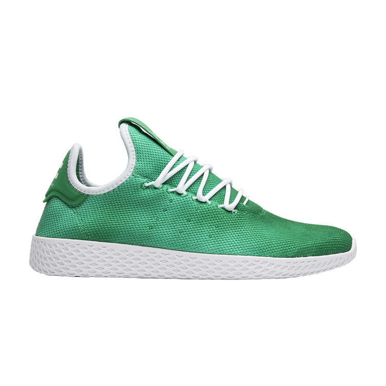 Pharrell x adidas Tennis Hu Holi 'Bright Green' — Bright Green/Footwear White/Footwear White