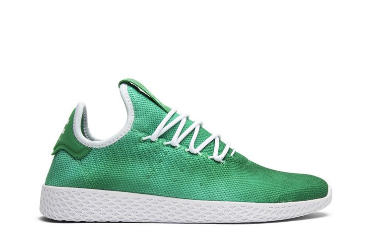 Pharrell x adidas Tennis Hu Holi 'Bright Green' — Bright Green/Footwear White/Footwear White