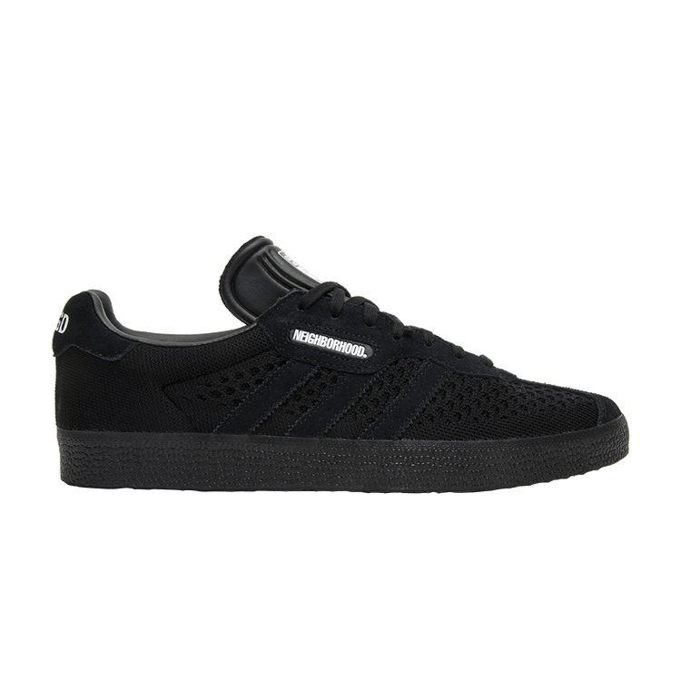 Neighborhood x adidas Gazelle Super 'Triple Black' — Black/White