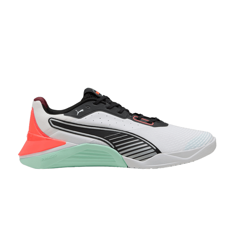 Puma Fuse 4.0 'White Black Glowing Red' — White/Mint Melt/Glowing Red/Black/Ruby Shimmer