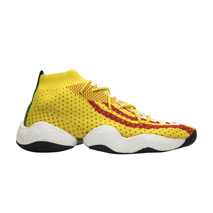Pharrell x adidas Crazy BYW 'Ambition' — Yellow/Red/Green