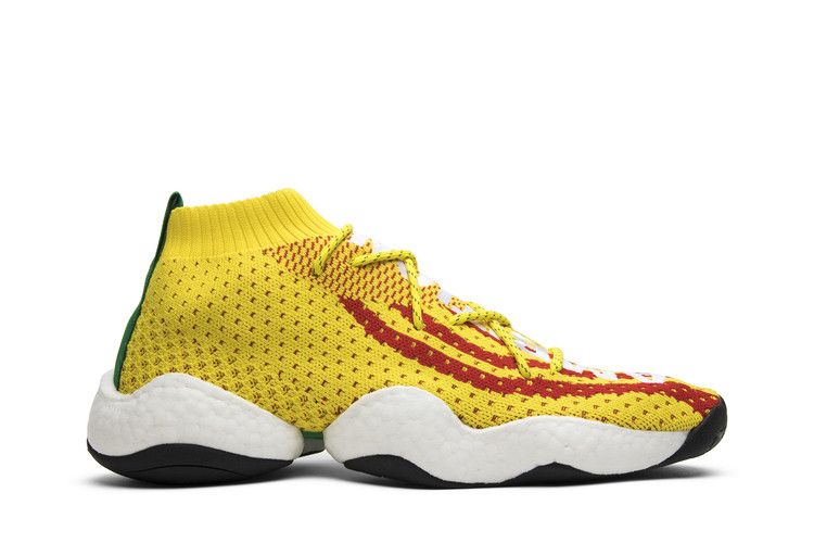 Pharrell x adidas Crazy BYW 'Ambition' — Yellow/Red/Green