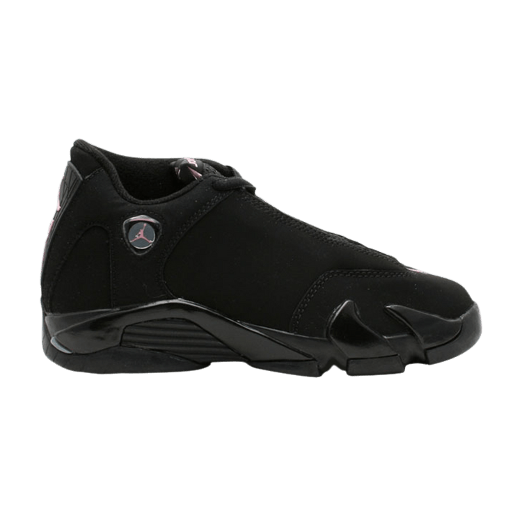 Air Jordan 14 Retro PS 'Real Pink' — Black/Real Pink/Metallic Silver