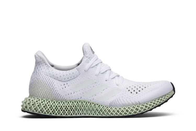 adidas Futurecraft 4D FF 'White' — Running White/Grey/Ash Green