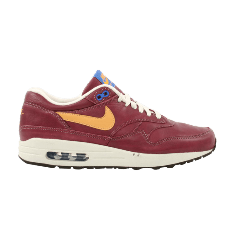 Nike Air Max 1 Premium 'Gold Leaf' — Team Red/Gold Leaf/Birch