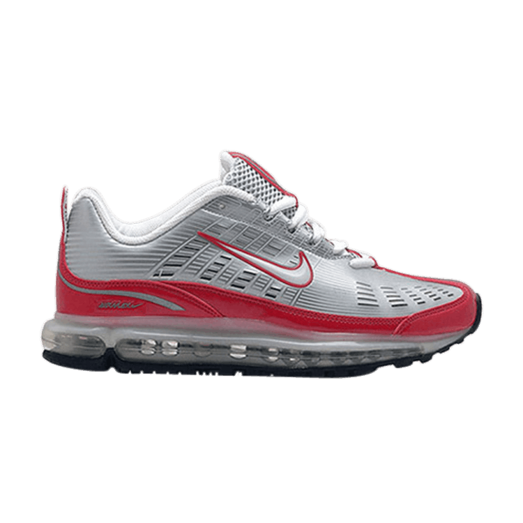Nike Air Max 360 GS — Metallic Silver/White-Varsity Red
