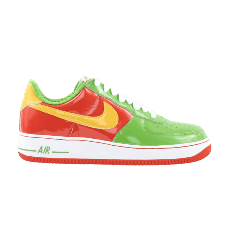 Nike Air Force 1 Premium 'Citrus' — Green Bean/Varsity Maize/Deep Orange