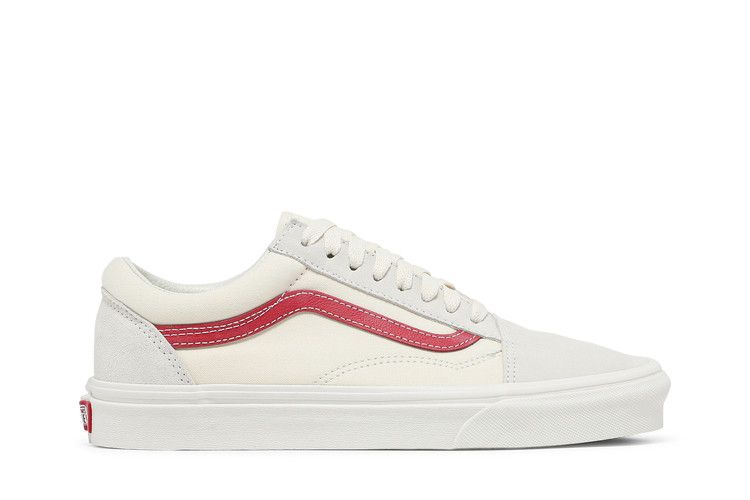 Vans Old Skool 'Rococco' — Vintage White/Rococco Red