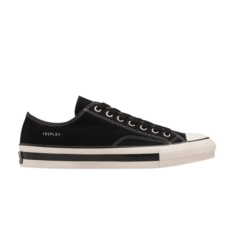 God Selection XXX x Converse Chuck Taylor Canvas TX Low 'Black' — Black/White