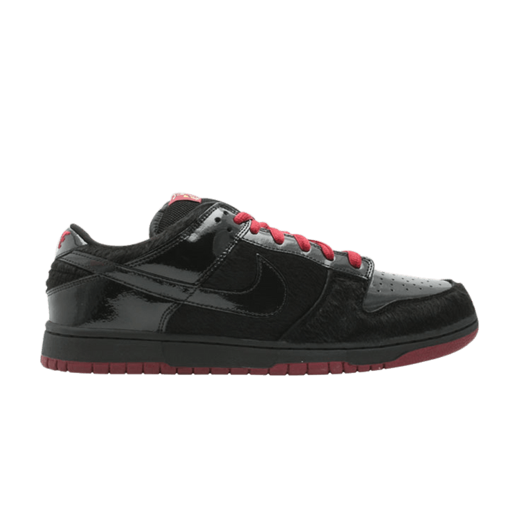 Nike Dunk Low Premuim SB 'Mafia Pack' — Black/Black-Team Red