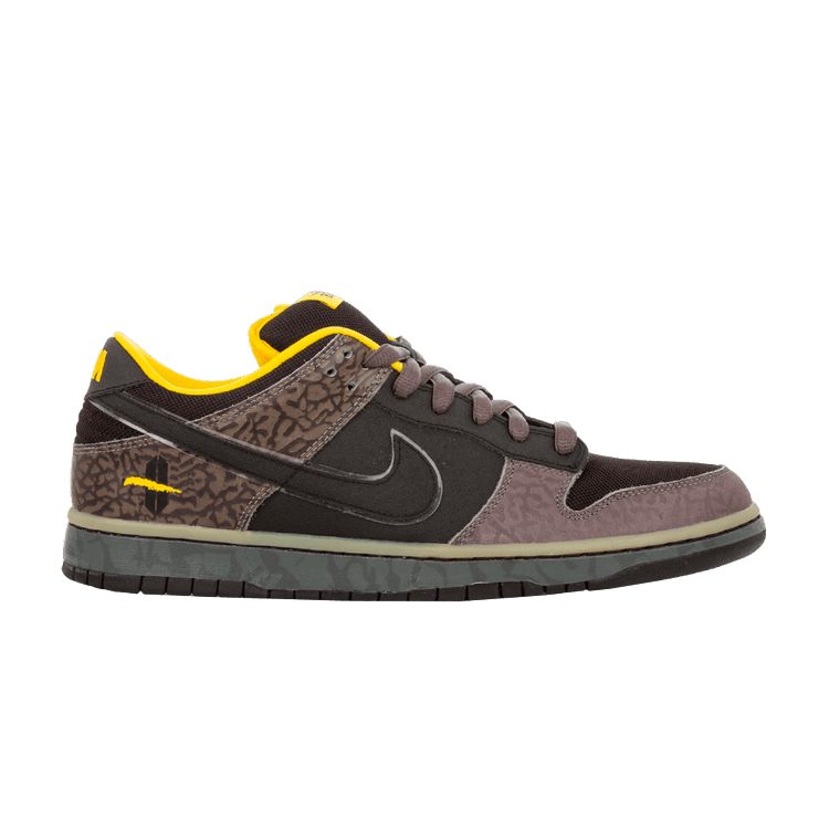 Nike Dunk Low Premium SB 'Yellow Curb' — Midnight Fog/Black/Yellow Ochre