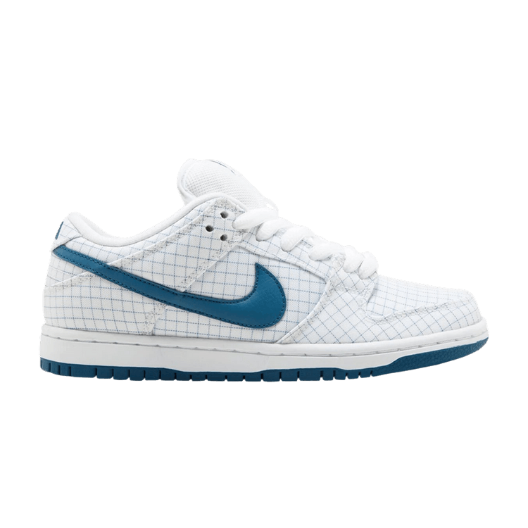 Nike Dunk Low Premium SB 'White Brigade Blue' — White/Brigade Blue/White