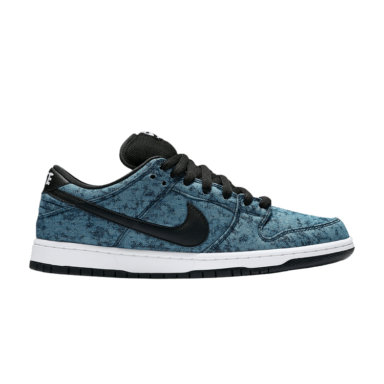 Nike Dunk Low Premium SB 'Bleached Denim' — Midnight Navy/Black-White