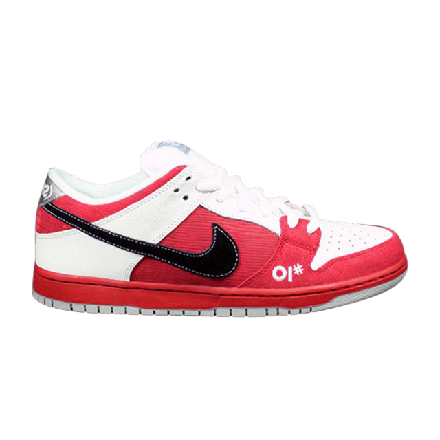 Nike Dunk Low Premium SB 'Roller Derby' — Varsity Red/Black-White-Wolf Grey