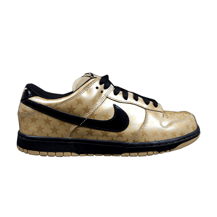 Nike Dunk Low Premium SB 'Trickstar' — Metallic Gold/Black