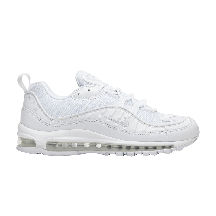 Nike Air Max 98 'White Platinum' — White/Pure Platinum-Reflect Silver