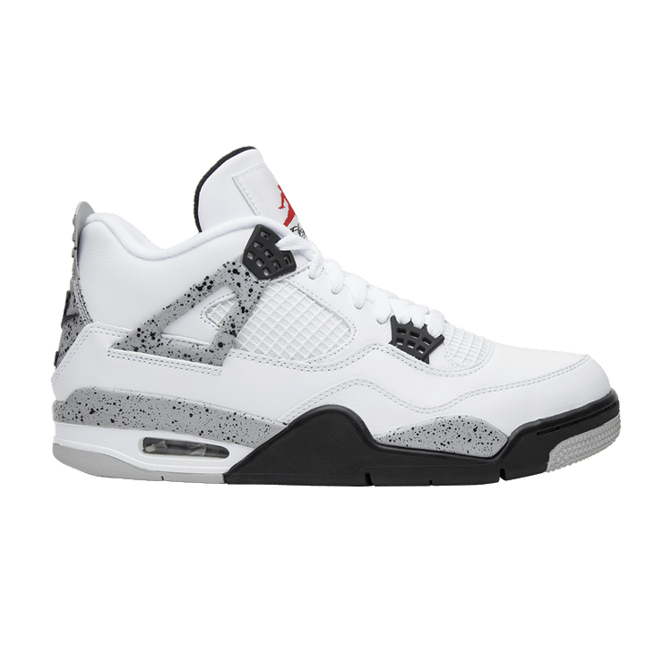 Air Jordan 4 Retro OG 'White Cement' 2016 — White/Fire Red/Tech Grey/Black