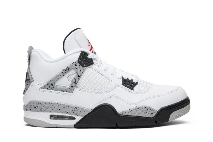 Air Jordan 4 Retro OG 'White Cement' 2016 — White/Fire Red/Tech Grey/Black