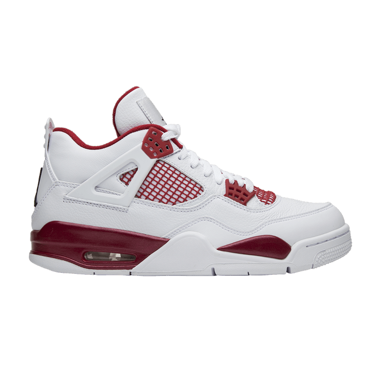 Air Jordan 4 Retro 'Alternate 89' — White/Black/Gym Red