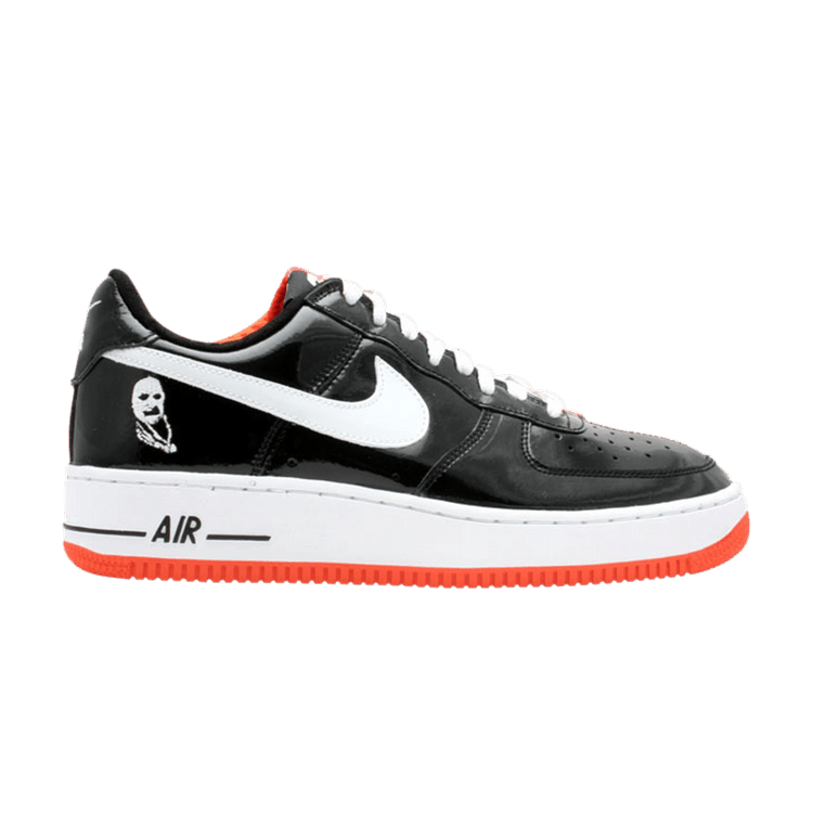 Nike Air Force 1 Premium 'Halloween' — Black/White-Orange Blaze