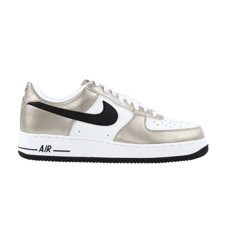 Nike Air Force 1 — White/Black-Metallic Zinc
