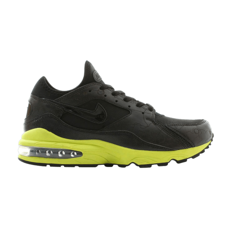 Nike Air Max 93 — Black/Black/Atomic Green