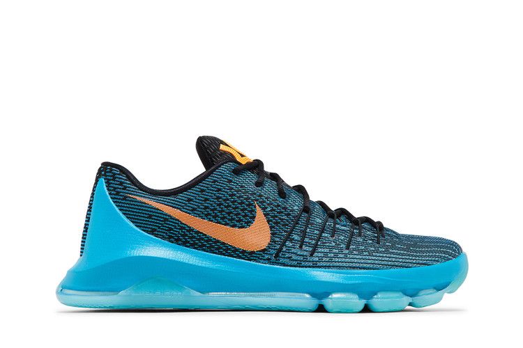 Nike KD 8 'Road Game' — Blue Lagoon/Black-Tide Pool Blue-Bright Citrus
