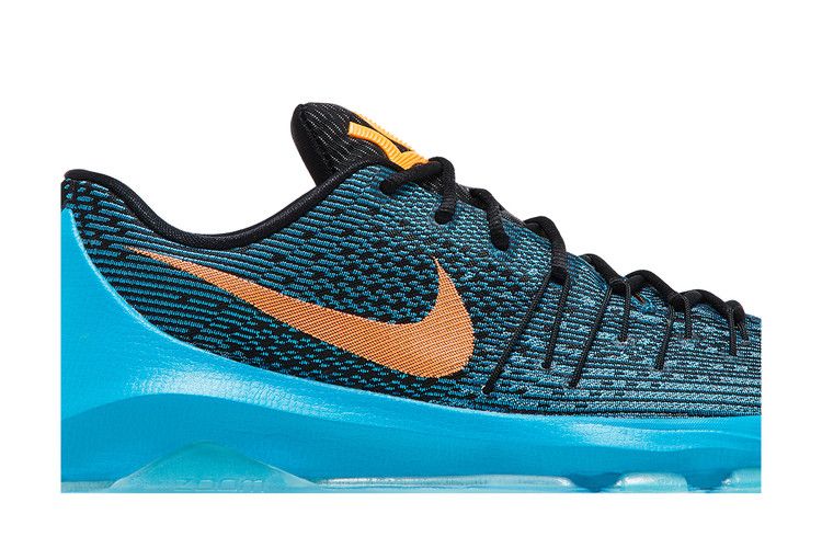 Nike KD 8 'Road Game' — Blue Lagoon/Black-Tide Pool Blue-Bright Citrus