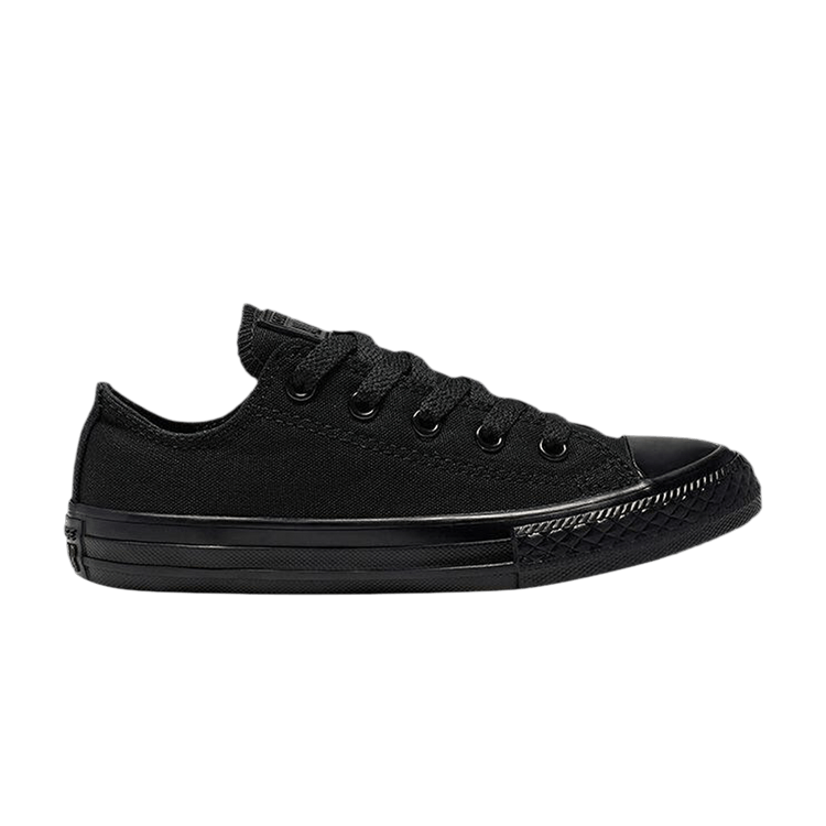 Converse Chuck Taylor All Star Low PS 'Black Monochrome' — Black Monochrome