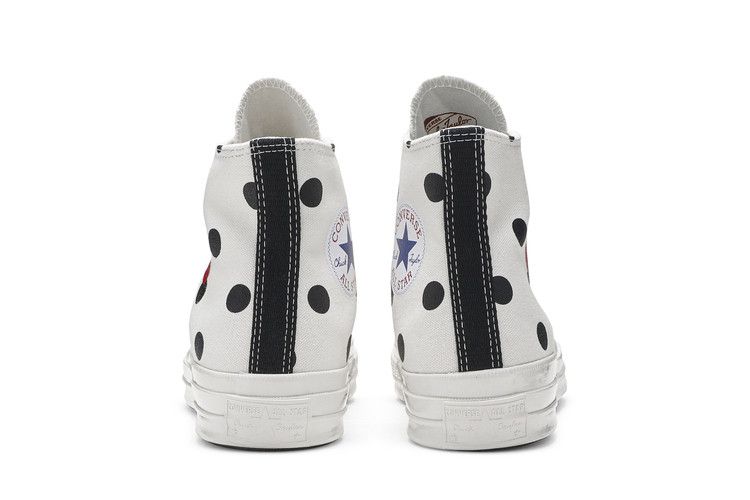 Comme des Garçons x Converse Chuck Taylor All Star 70 Hi 'White Polka Dot' — White