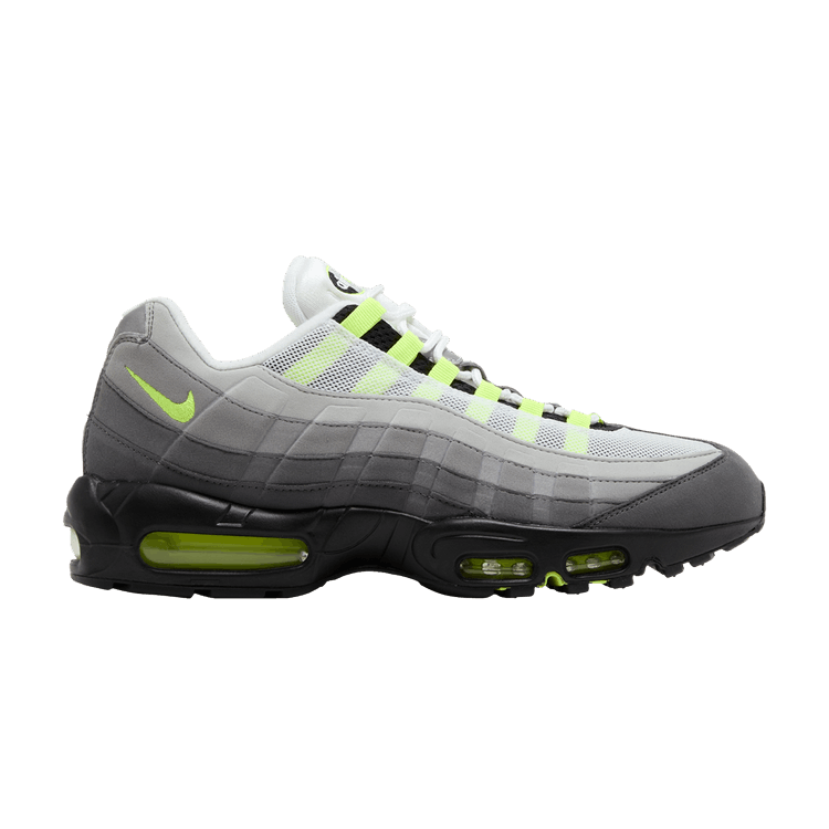 Nike Air Max 95 OG 'Neon' 2018 — Black/Volt-Medium Ash-Dark Pewter