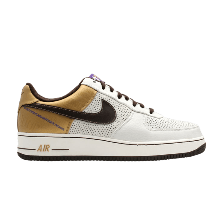 Nike Air Force 1 Premium 07 Cooper 'Michael Cooper' — Sail/Baroque Brown-Metallic Gold