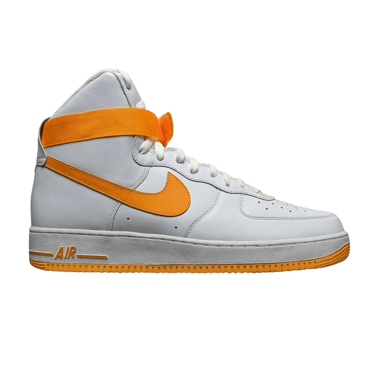 Nike Air Force 1 High '07 'White Vivid Orange' — White/Vivid Orange/White