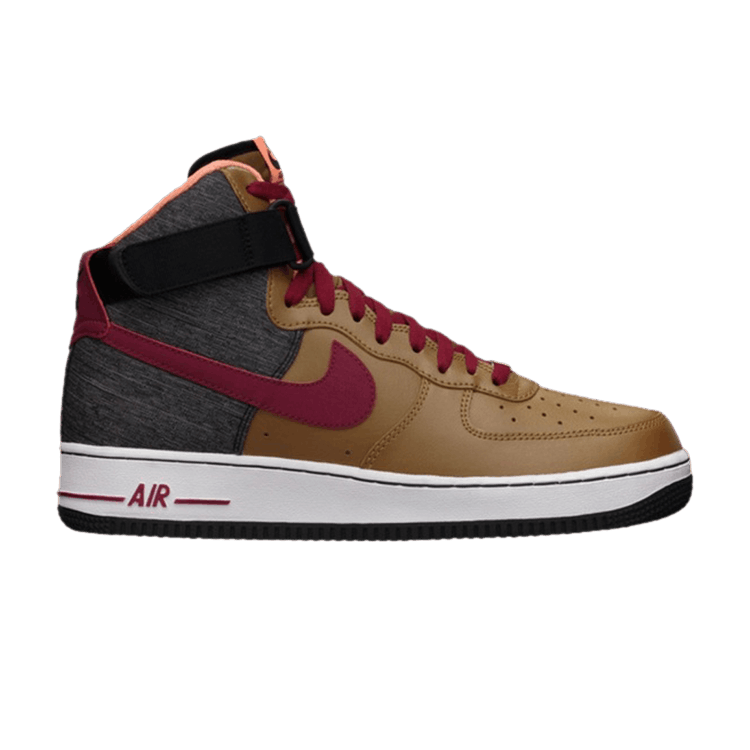 Nike Air Force 1 High '07 'Ale Brown Red' — Ale Brown/Noble Red/Black