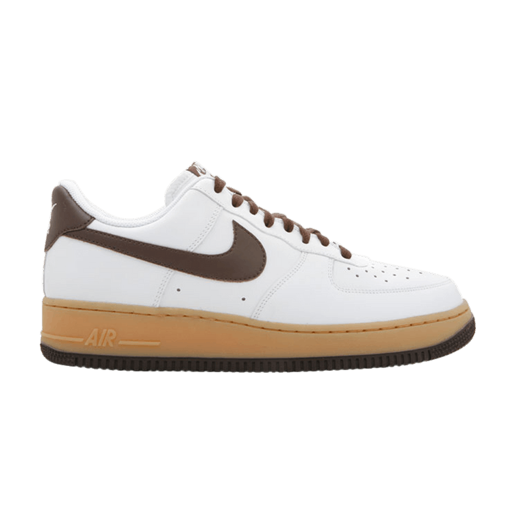 Nike Air Force 1 '07 'Boulder' — White/Boulder-Gum Light Brown