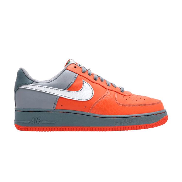 Nike Air Force 1 Premium 07 'Gaucho's Gym' — Orange Blaze/White-Stealth-Bl Graphite