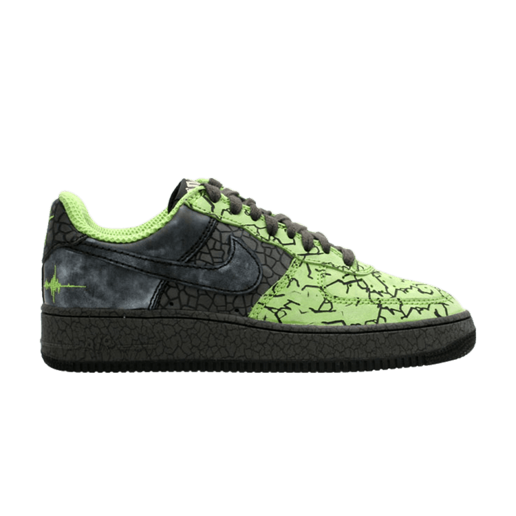 Nike HUF x Air Force 1 '03 'Hufquake' — Radient Green/Black/Black