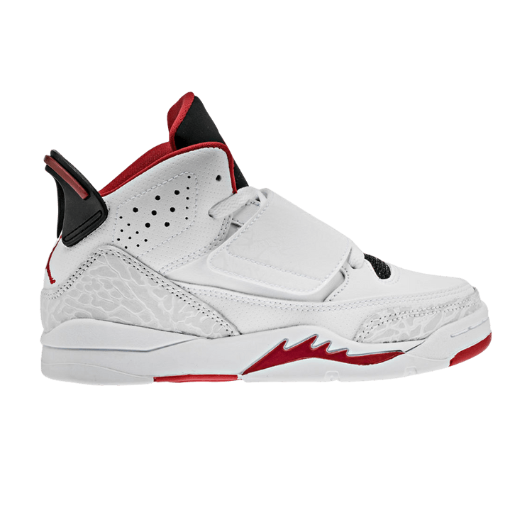 Air Jordan Son of Mars PS — White/Gym Red-Black