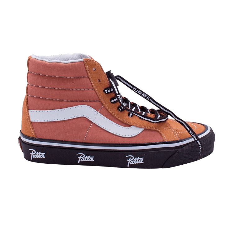 Patta x Vans Sk8-Hi 38 Reissue 'Langoustino' — Langoustino/Black