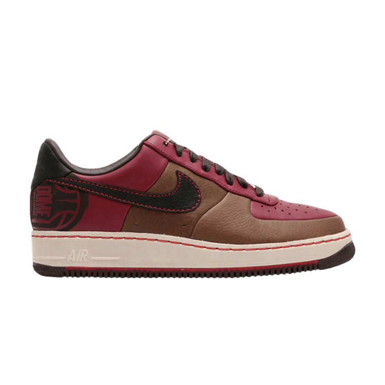 Nike Air Force 1 Supreme VIB I/O 07 — Team Red/Boulder-Pinenut