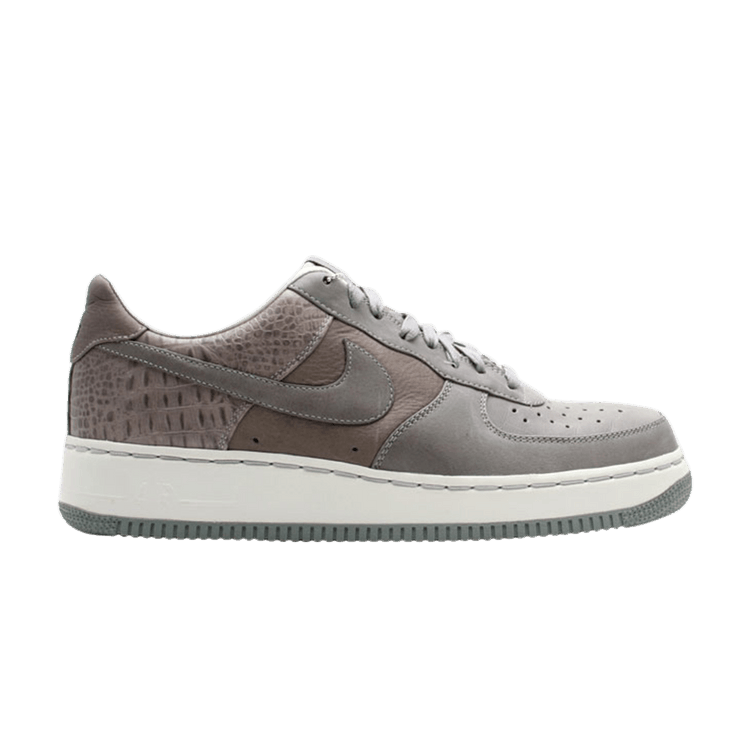 Nike Air Force 1 Supreme 07 QS — Medium Grey/Medium Grey-Sail