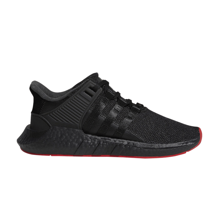 adidas EQT Support 93/17 'Red Carpet' — Core Black/Core Black/Core Black