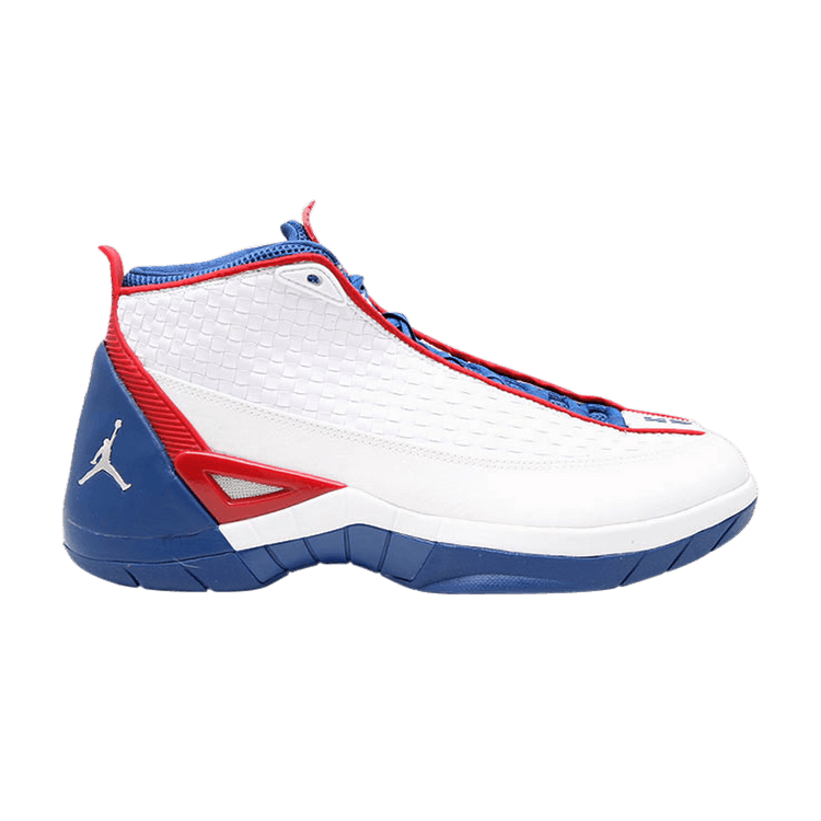 Air Jordan 15 SE 'Olympic USA' — White/Metallic Silver/Blue Ribbon/Varsity Red