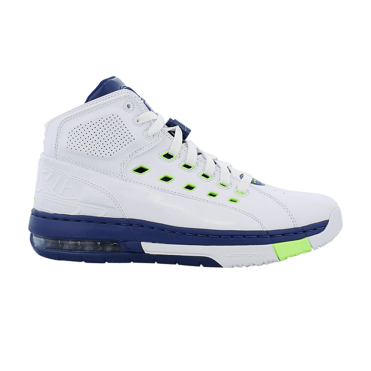 Air Jordan Ol' School 'White Insignia Blue' — White/Insignia Blue/Ghost Green