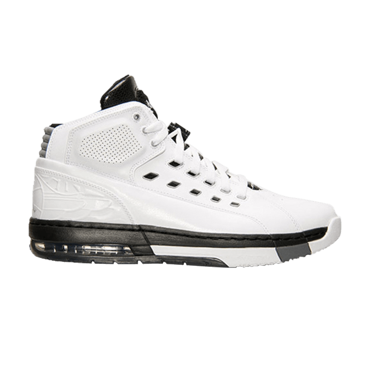 Air Jordan Ol' School — White/Metallic Silver-Black-Cool Grey