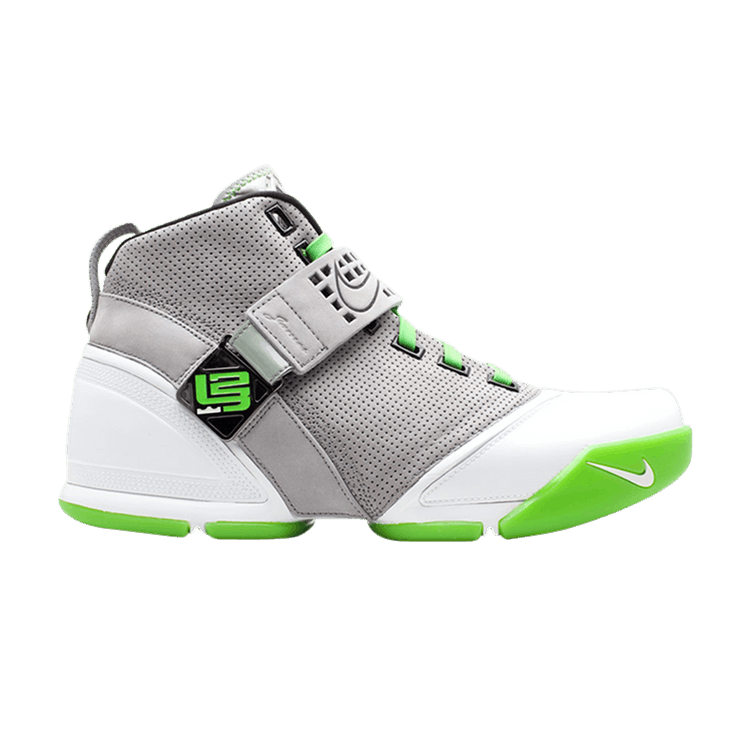 Nike Zoom LeBron 5 'Dunkman' — Mdm Grey/Mdm Gry-Mn Grn-White